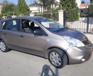 Wypożyczalnia Nissan Note w Larnace, Cypr ✓ Nr 827. ✓ Skrzynia Automatyczna ✓ Opinii: 0.