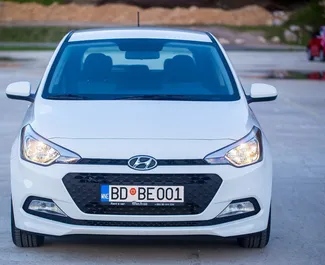 Wynajem samochodu Hyundai i20 nr 1053 (Manualna) w Budvie, z silnikiem 1,2l. Benzyna ➤ Bezpośrednio od Nikola w Czarnogórze.