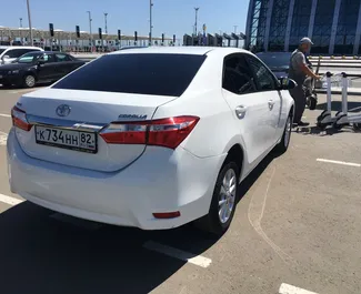 Toyota Corolla – samochód kategorii Ekonomiczny, Komfort na wynajem na Krymie ✓ Depozyt 10000 RUB ✓ Ubezpieczenie: OC, CDW, Od Kradzieży, Zagranica.