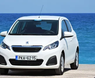 Wynajem samochodu Peugeot 108 nr 1457 (Automatyczna) na Rodos, z silnikiem 1,0l. Benzyna ➤ Bezpośrednio od Julia w Grecji.