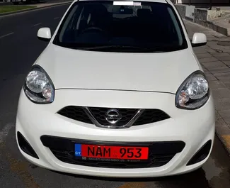 Nissan March – samochód kategorii Ekonomiczny na wynajem na Cyprze ✓ Depozyt 250 EUR ✓ Ubezpieczenie: OC, CDW, Młody.