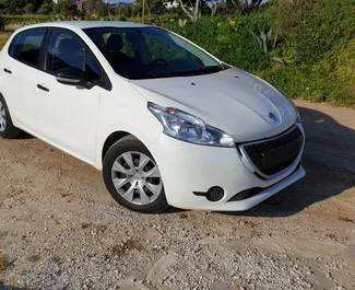 Wynajem samochodu Peugeot 208 nr 1785 (Manualna) na Krecie, z silnikiem 1,4l. Diesel ➤ Bezpośrednio od Manolis w Grecji.