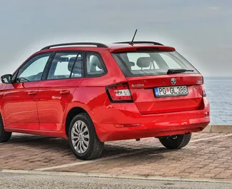 Wynajmij Skoda Fabia Combi 2019 w Czarnogórze. Paliwo: Benzyna. Moc: 110 KM ➤ Koszt od 25 EUR za dobę.