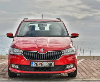 Wynajem samochodu Skoda Fabia Combi nr 2008 (Automatyczna) w Budvie, z silnikiem 1,1l. Benzyna ➤ Bezpośrednio od Mediolan w Czarnogórze.