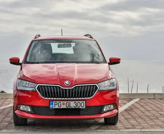 Wynajem samochodu Skoda Fabia Combi nr 2009 (Automatyczna) w Budvie, z silnikiem 1,1l. Benzyna ➤ Bezpośrednio od Mediolan w Czarnogórze.