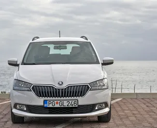 Wynajem samochodu Skoda Fabia Combi nr 2010 (Automatyczna) w Budvie, z silnikiem 1,1l. Benzyna ➤ Bezpośrednio od Mediolan w Czarnogórze.