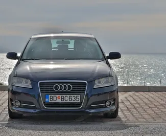 Wynajem samochodu Audi A3 nr 1033 (Automatyczna) w Budvie, z silnikiem 2,0l. Diesel ➤ Bezpośrednio od Mediolan w Czarnogórze.