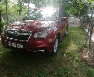 Wynajmij Subaru Forester 2016 w Gruzji. Paliwo: Benzyna. Moc: 180 KM ➤ Koszt od 115 GEL za dobę.