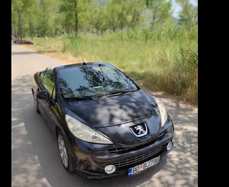 Wypożyczalnia Peugeot 207cc w Budvie, Czarnogóra ✓ Nr 3141. ✓ Skrzynia Manualna ✓ Opinii: 1.