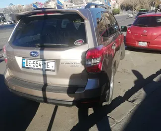 Subaru Forester 2016 do wynajęcia w Tbilisi. Limit przebiegu nieograniczony.