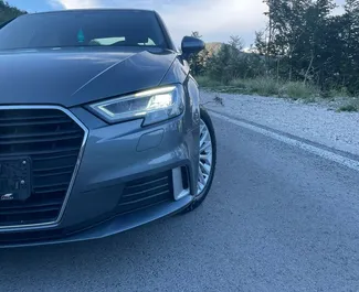 Wynajmij Audi A3 2017 w Czarnogórze. Paliwo: Diesel. Moc: 116 KM ➤ Koszt od 35 EUR za dobę.