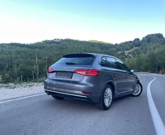 Audi A3 2017 do wynajęcia w Becici. Limit przebiegu nieograniczony.