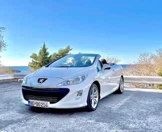 Wypożyczalnia Peugeot 308cc w Budvie, Czarnogóra ✓ Nr 4394. ✓ Skrzynia Automatyczna ✓ Opinii: 2.