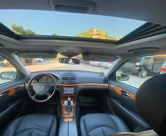 Mercedes-Benz E-Class – samochód kategorii Premium na wynajem w Albanii ✓ Bez Depozytu ✓ Ubezpieczenie: OC, CDW, Od Kradzieży, Zagranica.