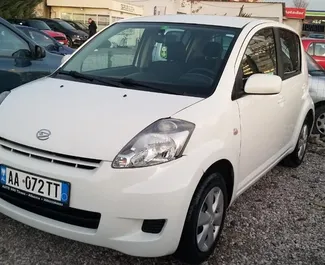 Wypożyczalnia Daihatsu Sirion w Tiranie, Albania ✓ Nr 4519. ✓ Skrzynia Automatyczna ✓ Opinii: 0.