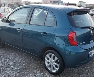 Nissan Micra – samochód kategorii Ekonomiczny na wynajem w Albanii ✓ Depozyt 300 EUR ✓ Ubezpieczenie: OC, CDW, Zagranica.