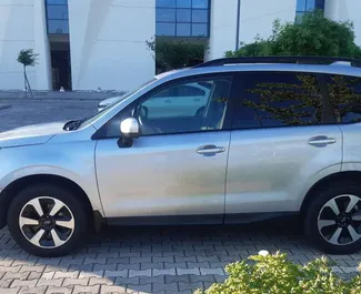 Subaru Forester 2017 do wynajęcia w Tbilisi. Limit przebiegu nieograniczony.