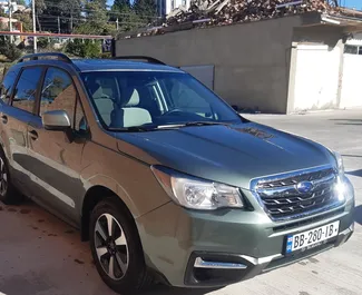 Wynajmij Subaru Forester 2018 w Gruzji. Paliwo: Benzyna. Moc: 170 KM ➤ Koszt od 109 GEL za dobę.