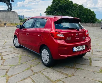 Wynajmij Mitsubishi Mirage 2019 w Gruzji. Paliwo: Benzyna. Moc: 60 KM ➤ Koszt od 72 GEL za dobę.