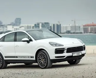 Wypożyczalnia Porsche Cayenne Coupe w Dubaju, ZEA ✓ Nr 4936. ✓ Skrzynia Automatyczna ✓ Opinii: 0.