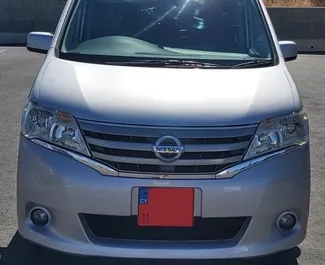 Wypożyczalnia Nissan Serena na lotnisku w Pafos, Cypr ✓ Nr 5030. ✓ Skrzynia Automatyczna ✓ Opinii: 0.