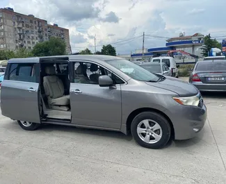 Wynajmij Nissan Quest 2012 w Gruzji. Paliwo: Benzyna. Moc: 260 KM ➤ Koszt od 160 GEL za dobę.