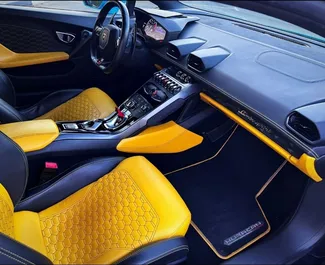 Silnik Benzyna  l – Wynajmij Lamborghini Huracan w Dubaju.