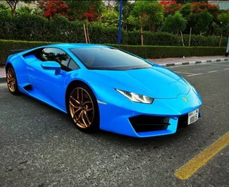 Wynajmij Lamborghini Huracan 2022 w ZEA. Paliwo: Benzyna. Moc:  KM ➤ Koszt od 2970 AED za dobę.