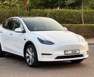 Tesla Model Y – Long Range 2023 – wynajem od właścicieli w Dubaju (ZEA).