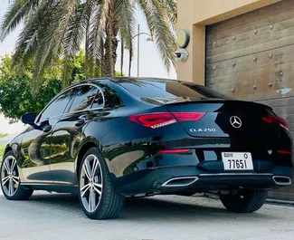 Mercedes-Benz CLA-Class – samochód kategorii Komfort, Premium na wynajem w ZEA ✓ Depozyt 2000 AED ✓ Ubezpieczenie: OC, CDW.