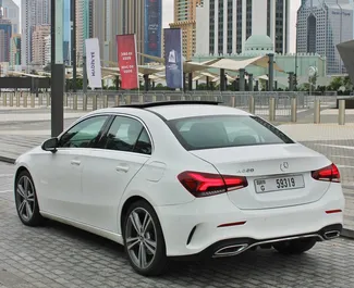 Mercedes-Benz A-Class 2021 do wynajęcia w Dubaju. Limit przebiegu 250 km/dzień.