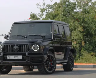 Wynajem samochodu Mercedes-Benz G63 AMG nr 6164 (Automatyczna) w Dubaju, z silnikiem 4,0l. Benzyna ➤ Bezpośrednio od Akil w ZEA.