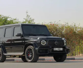 Mercedes-Benz G63 AMG – samochód kategorii Premium, Luksusowy, SUV na wynajem w ZEA ✓ Depozyt 3000 AED ✓ Ubezpieczenie: OC, CDW.