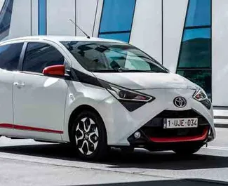 Wynajem samochodu Toyota Aygo nr 5845 (Manualna) na Rodos, z silnikiem 1,2l. Benzyna ➤ Bezpośrednio od Memet w Grecji.