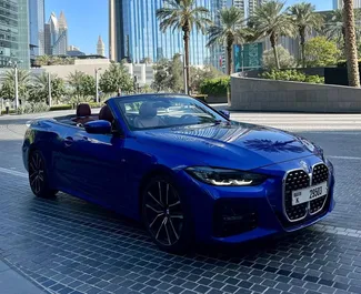 Wypożyczalnia BMW 420i Cabrio w Dubaju, ZEA ✓ Nr 5983. ✓ Skrzynia Automatyczna ✓ Opinii: 2.