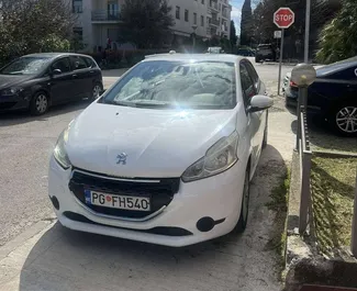 Wypożyczalnia Peugeot 208 w Podgoricy, Czarnogóra ✓ Nr 6575. ✓ Skrzynia Manualna ✓ Opinii: 1.