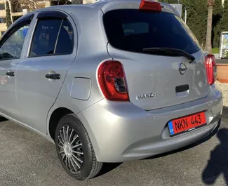 Wynajem samochodu Nissan March nr 2527 (Automatyczna) w Limassol, z silnikiem 1,2l. Benzyna ➤ Bezpośrednio od Alik na Cyprze.