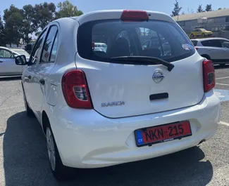 Wynajem samochodu Nissan March nr 2356 (Automatyczna) w Limassol, z silnikiem 1,2l. Benzyna ➤ Bezpośrednio od Alik na Cyprze.