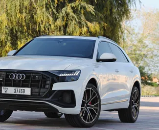 Wypożyczalnia Audi Q8 w Dubaju, ZEA ✓ Nr 6644. ✓ Skrzynia Automatyczna ✓ Opinii: 0.