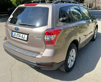 Wynajmij Subaru Forester 2014 w Gruzji. Paliwo: Benzyna. Moc: 149 KM ➤ Koszt od 85 GEL za dobę.