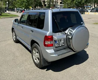 Mitsubishi Pajero Io – samochód kategorii Ekonomiczny, Komfort, SUV na wynajem w Gruzji ✓ Bez Depozytu ✓ Ubezpieczenie: OC, FDW, Od Kradzieży, Zagranica, Bez Depozytu.