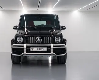 Wynajem samochodu Mercedes-Benz G63 nr 6743 (Automatyczna) w Dubaju, z silnikiem 4,0l. Benzyna ➤ Bezpośrednio od Andrei w ZEA.