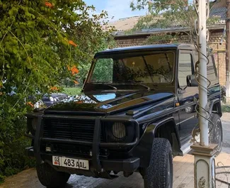 Wypożyczalnia Mercedes-Benz G-Class w Osz, Kirgistan ✓ Nr 7076. ✓ Skrzynia Manualna ✓ Opinii: 0.