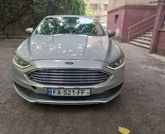 Wypożyczalnia Ford Fusion Sedan na lotnisku w Tbilisi, Gruzja ✓ Nr 7129. ✓ Skrzynia Automatyczna ✓ Opinii: 0.