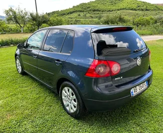 Wynajem samochodu Volkswagen Golf 5 nr 7162 (Automatyczna) w Tiranie, z silnikiem 1,9l. Diesel ➤ Bezpośrednio od Klodian w Albanii.