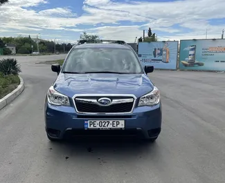 Subaru Forester 2014 do wynajęcia w Tbilisi. Limit przebiegu nieograniczony.