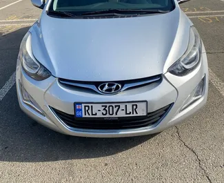 Wynajem samochodu Hyundai Elantra nr 7193 (Automatyczna) na lotnisku w Kutaisi, z silnikiem 1,8l. Benzyna ➤ Bezpośrednio od Nika w Gruzji.