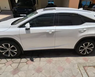 Lexus RX 350 – samochód kategorii Komfort, Premium, Crossover na wynajem w ZEA ✓ Depozyt 2000 AED ✓ Ubezpieczenie: OC, CDW, SCDW, Pasażerowie, Od Kradzieży, Bez Depozytu.