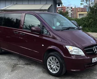 Wypożyczalnia Mercedes-Benz Vito w Tiranie, Albania ✓ Nr 7340. ✓ Skrzynia Manualna ✓ Opinii: 0.