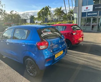 Wynajem samochodu Suzuki Celerio nr 7375 (Automatyczna) na lotnisku na Mauritiusie, z silnikiem 1,2l. Benzyna ➤ Bezpośrednio od Jeff na Mauritiusie.